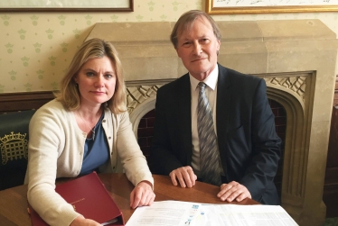 Sir David Amess Meets Education Secretary to Discuss the Proposed New National Funding Formula